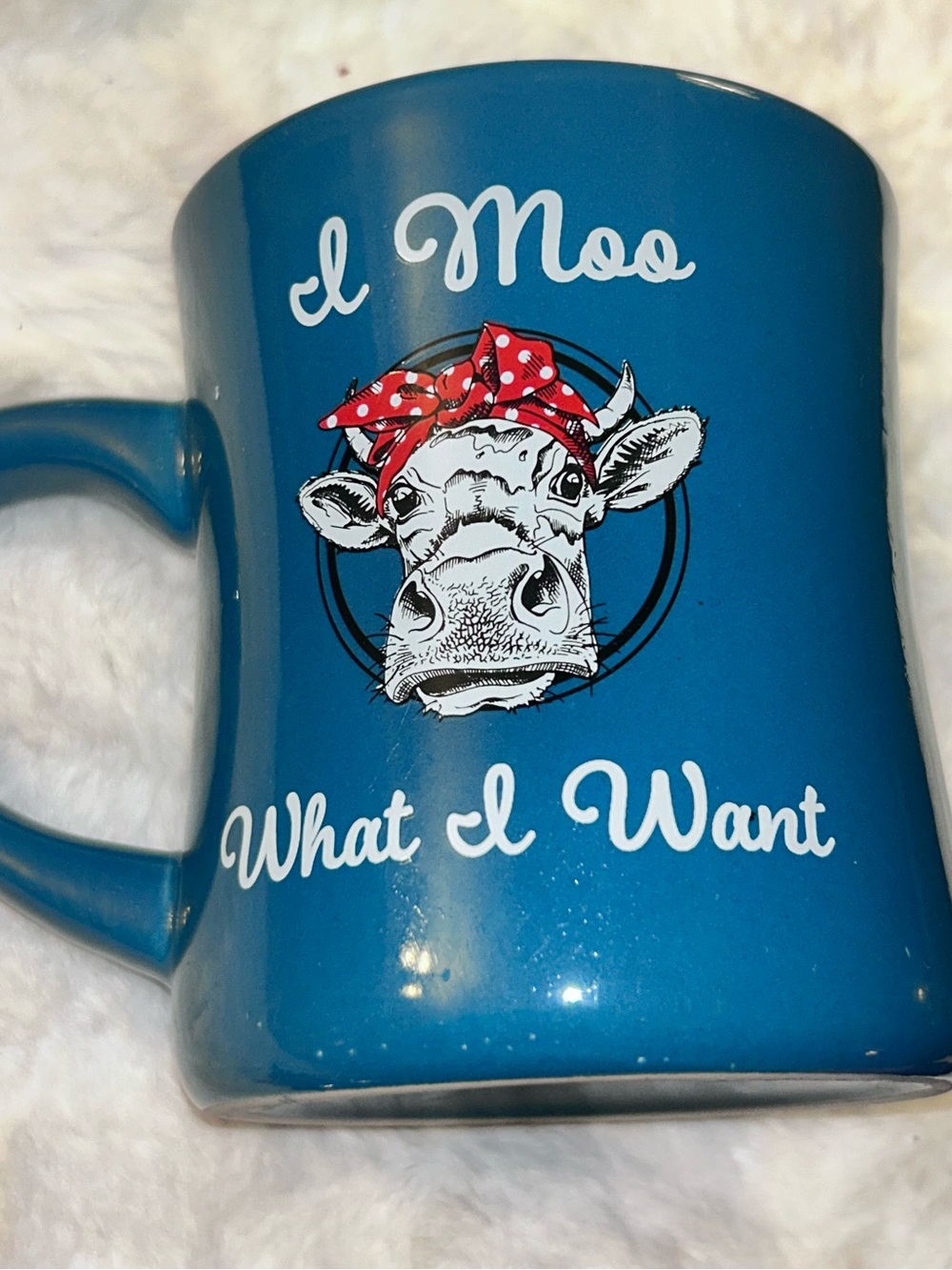 50%offw❤️ Red Shed I moo What I Want Coffee Mug Tea Cup